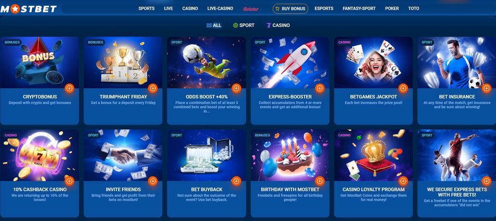 Cassino online Mostbet